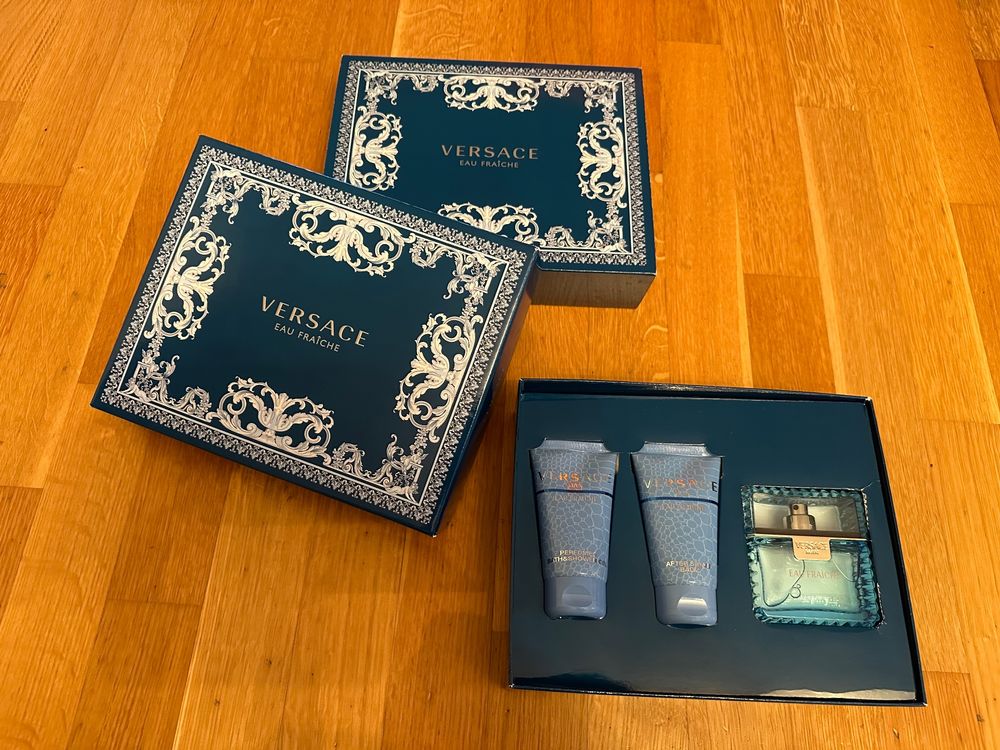 Neues Versace Eau Fraiche Parfum Set für Herren Kaufen auf Ricardo