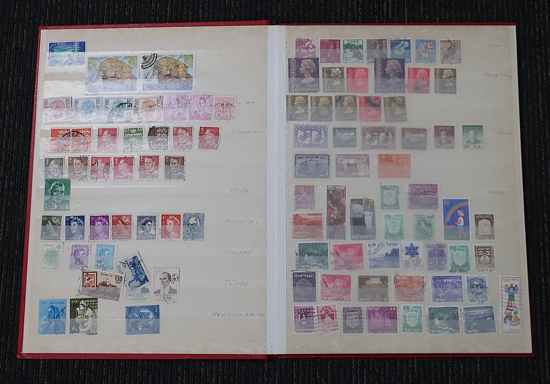 Alben: 5 Briefmarkenalben und 1 Briefmarkenordner – Gebraucht aus Volketswil von brockipfannenstil 1
