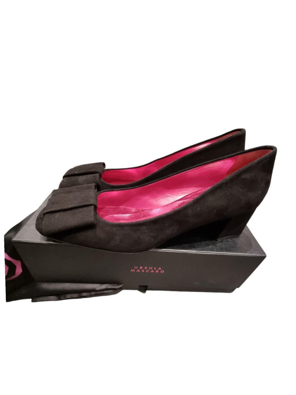 Damenschuhe: Ursula Mascaro eckiger Pumps NEU – Neu und originalverpackt aus Zürich von ANU-AnimalsNeedUs 4