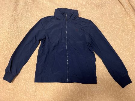 Veste coupe vent Tommy Hilfiger bleu - 12 ans - 152 cm