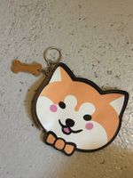 Geldbeutel Hund Shiba Inu mit Anhänger