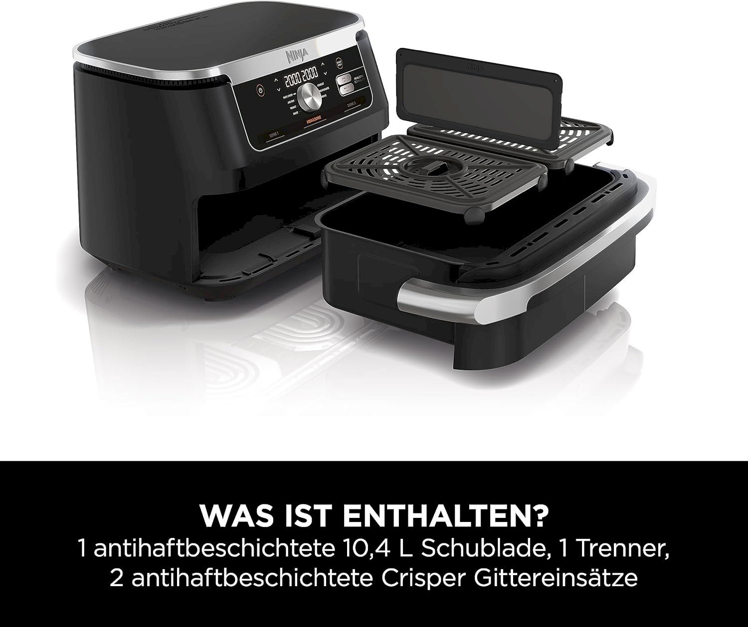 Elettrodomestici da cucina: Ninja Heißluftfritteuse AF500EU – Nuovo e nell'imballaggio originale da Bottighofen venduto da zaap 1