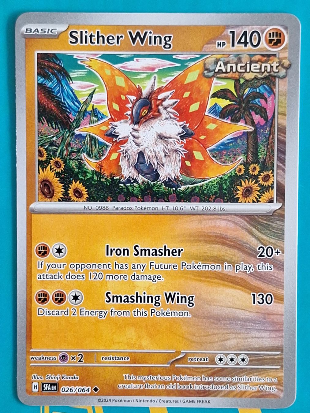 Pokémon Carte collezionabili: Slither Wing - Pokemon Shrouded Fable - #7 – Usato da Altstätten SG venduto da GGsGameshop