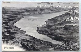 Genève et Lac Léman - Panorama