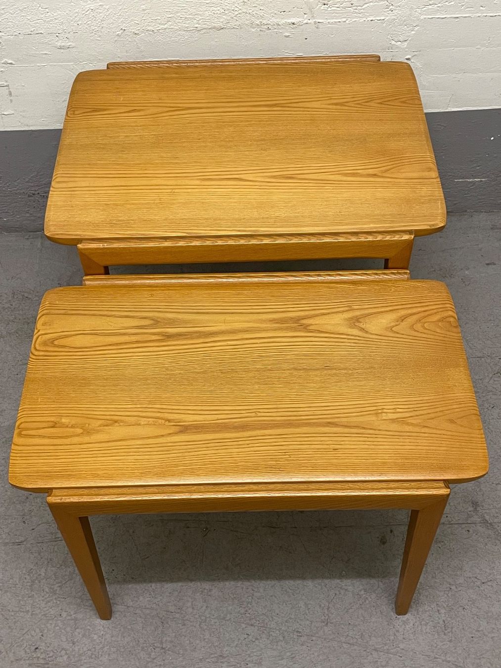 Set di tavolo e panche: Vintage 2‘er Tischset Holz – Usato da Zürich venduto da Vintage-1993 8