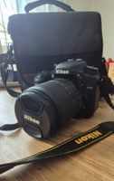 Nikon D7500 Spiegelreflexkamera mit Hama Tasche und Zubehör