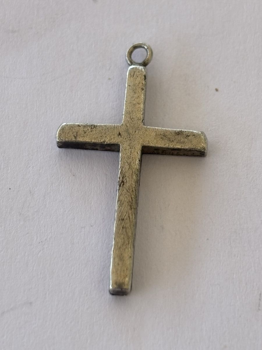 Ciondoli: Kreuz Anhänger Silber 925 – Usato da Langnau am Albis venduto da flusspflege