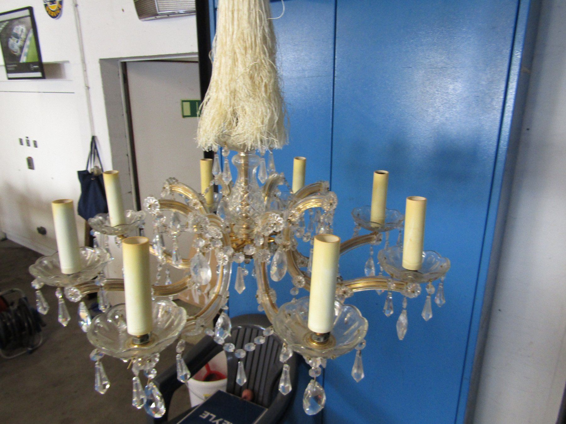 Swarovski Kronleuchter & Deckenlampen: Kronleuchter 8 Armig Vintage Swarovski oder Marie Therese – Gebraucht aus Wädenswil von tome70