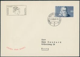 1948 - Imaba - Blockausschnitte - FDC U1 ET - Gaudard