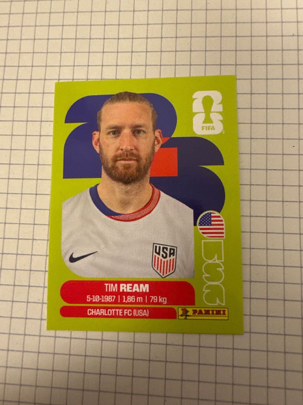 Panini Sammelbilder & Trading cards: Panini Sticker WM 2026, USA 4 Tim Ream – Neu (gemäss Beschreibung) aus Winterthur von mathis-spielsteine