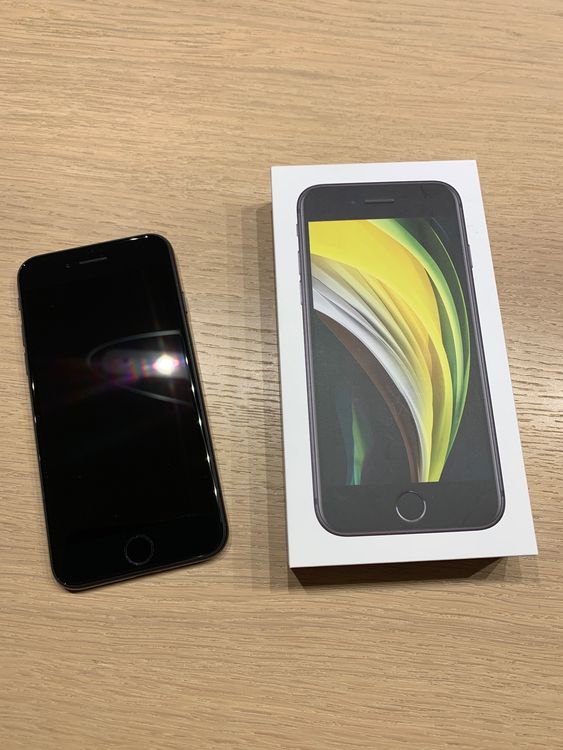 iphone se black 64gb 2020