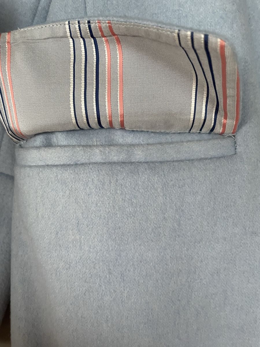Cappotti: Thakoon Wollmantel hellblau mit schönen Details – Usato da Baar venduto da sabisun66 7