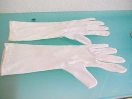 GANTS EN COTON BLANC
