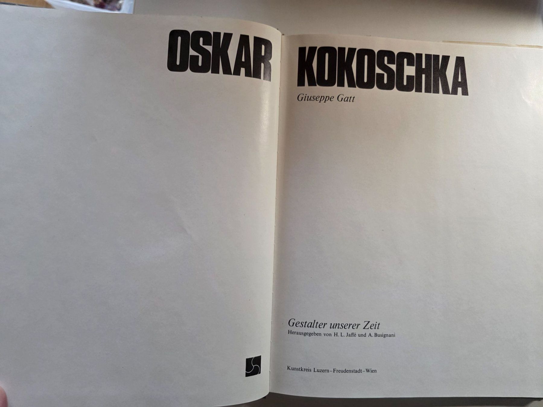 Libri: Oskar Kokoschka - Gestalter unserer Zeit - 1970 – Usato da Walterswil BE venduto da Lonitti 5