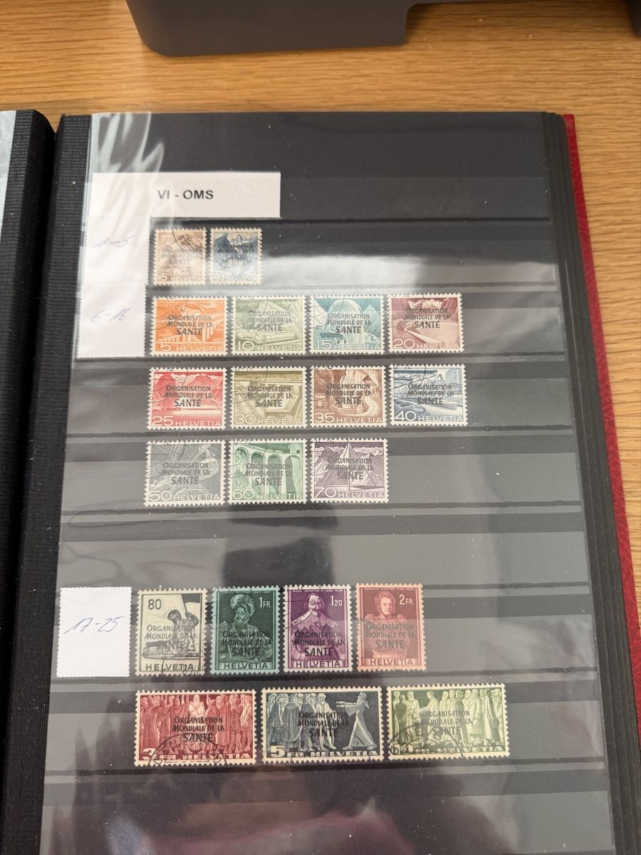 Tutti i francobolli: Album mit 16 Seiten Dienstmarken – Usato da Murgenthal venduto da Tina_4055 8
