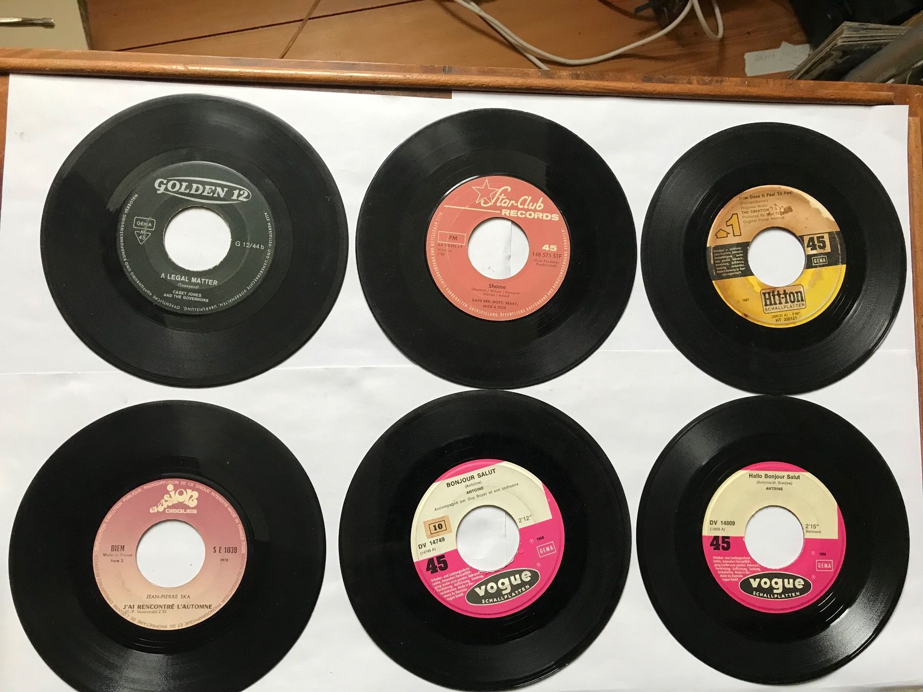 Dischi in vinile: single set nr. 11, verschiedene interpreten – Usato da liestal venduto da makai05