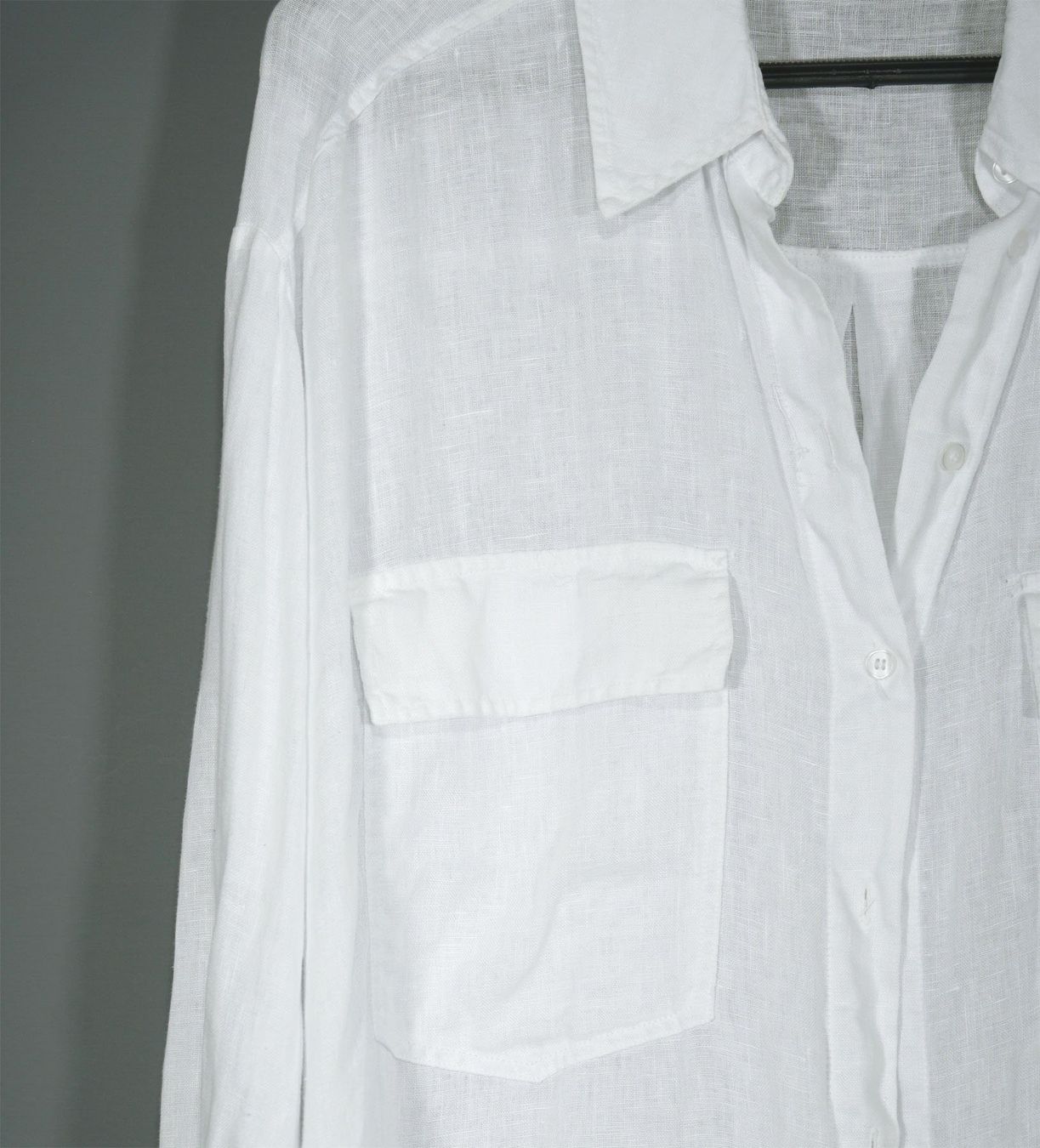 H&M Camicette: schöne Leinen Long-Bluse – Usato da Meggen venduto da 1Class2Hand 2
