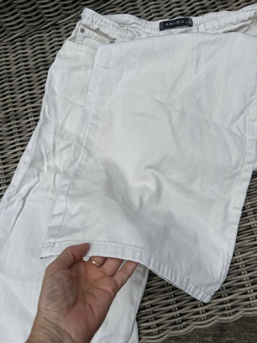 Pantaloni: AMISU Hose Weiss Grösse 38 – Usato da Kirchdorf BE venduto da Stella130 3