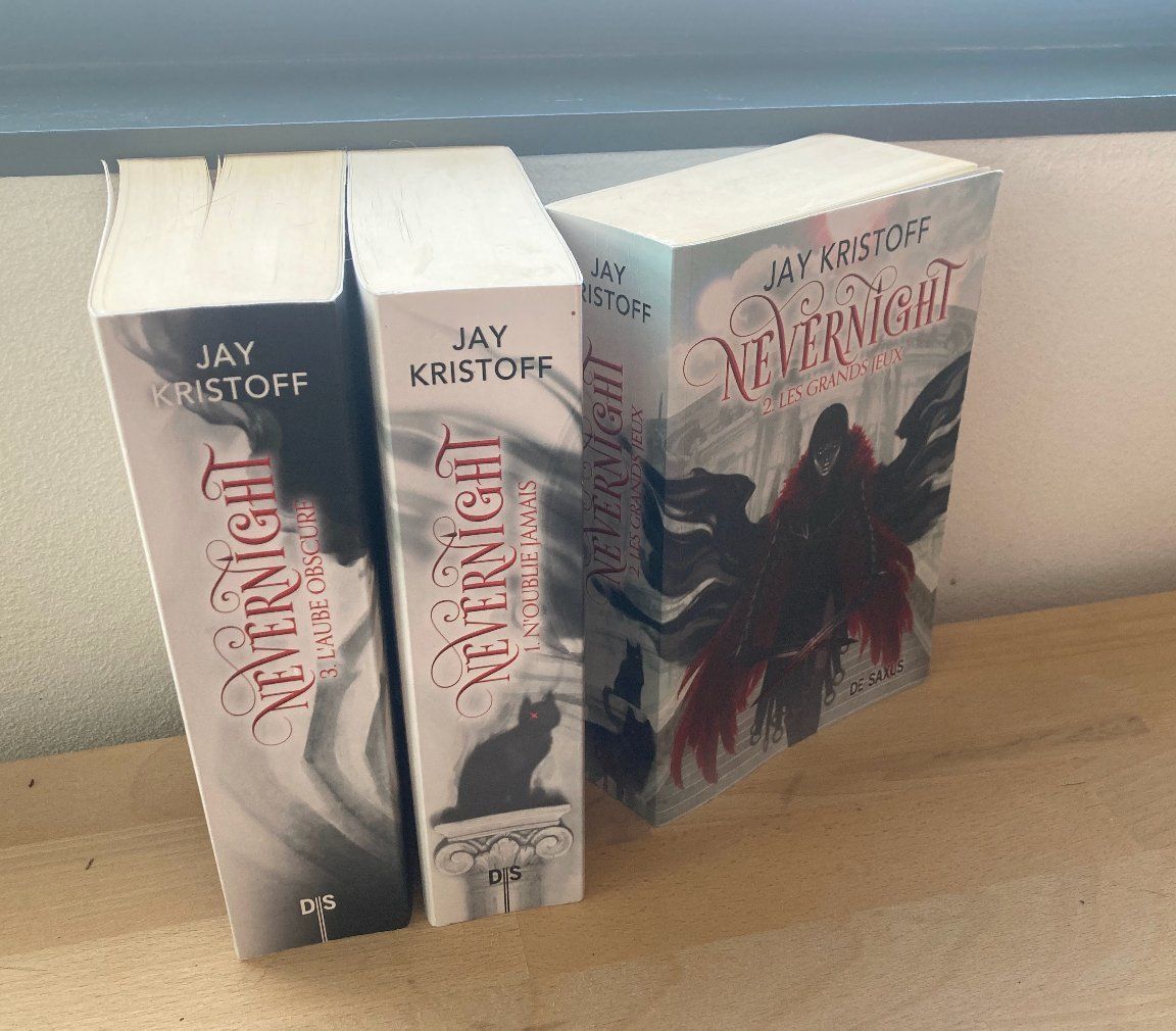Bücher: NeverNight de Jay Kristoff, Lot T.1-2-3 – Gebraucht aus Cousset von xgi_c7z6