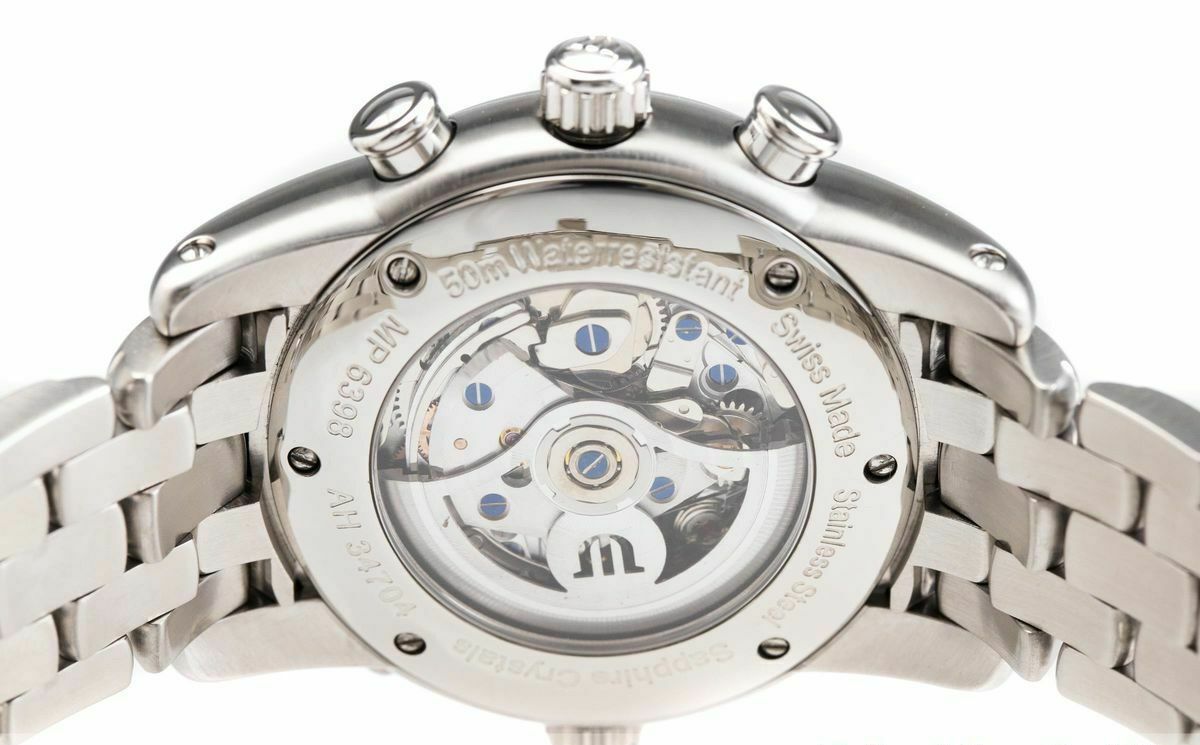 Maurice Lacroix Orologi: Maurice Lacroix Masterpiece Globe GMT Chrono Automatic Swiss – Usato da Sion venduto da Hobby-mania 5