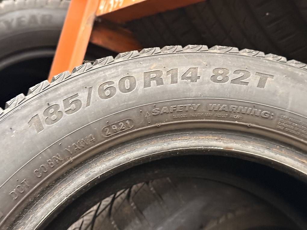 Pneus & Roues: 2 Winterreifen 185/ 60/ 14   – D'occasion à Udligenswil par Sch2s 3