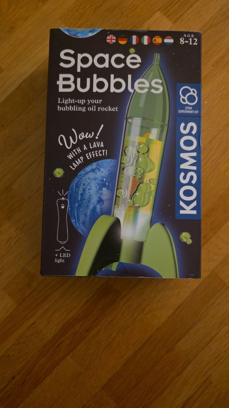 Kosmos Giochi: KOSMOS Space Bubbles Experimentierkasten Rakete ab 8 J. – Nuovo (secondo la descrizione) da Adligenswil venduto da sasa_be