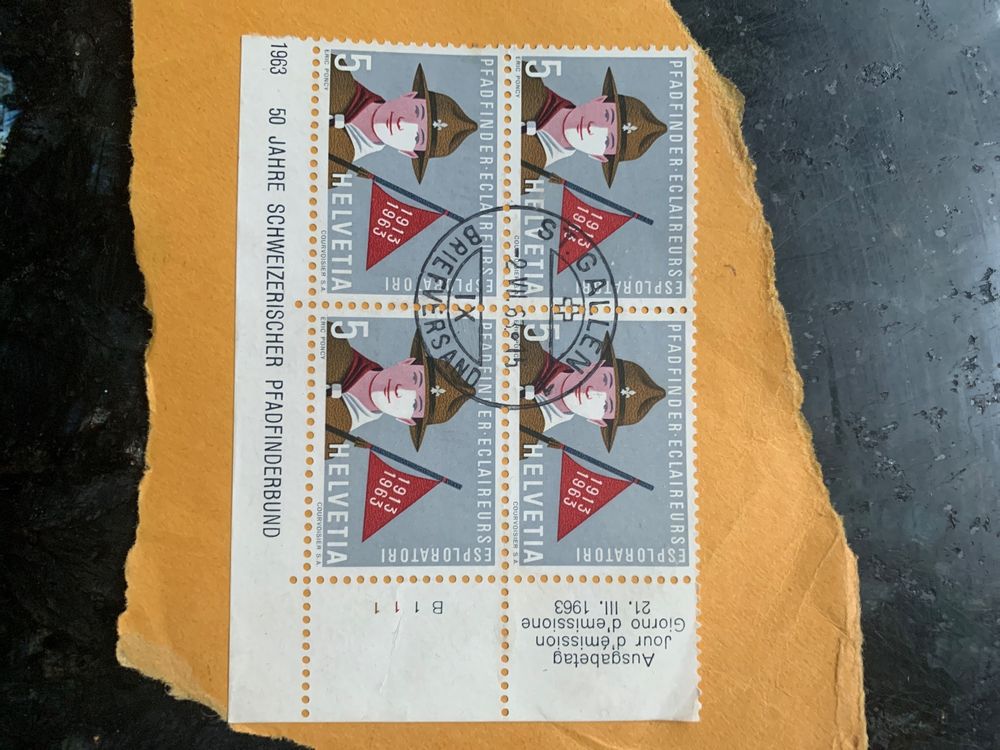 Briefmarken Pfadfinder 1