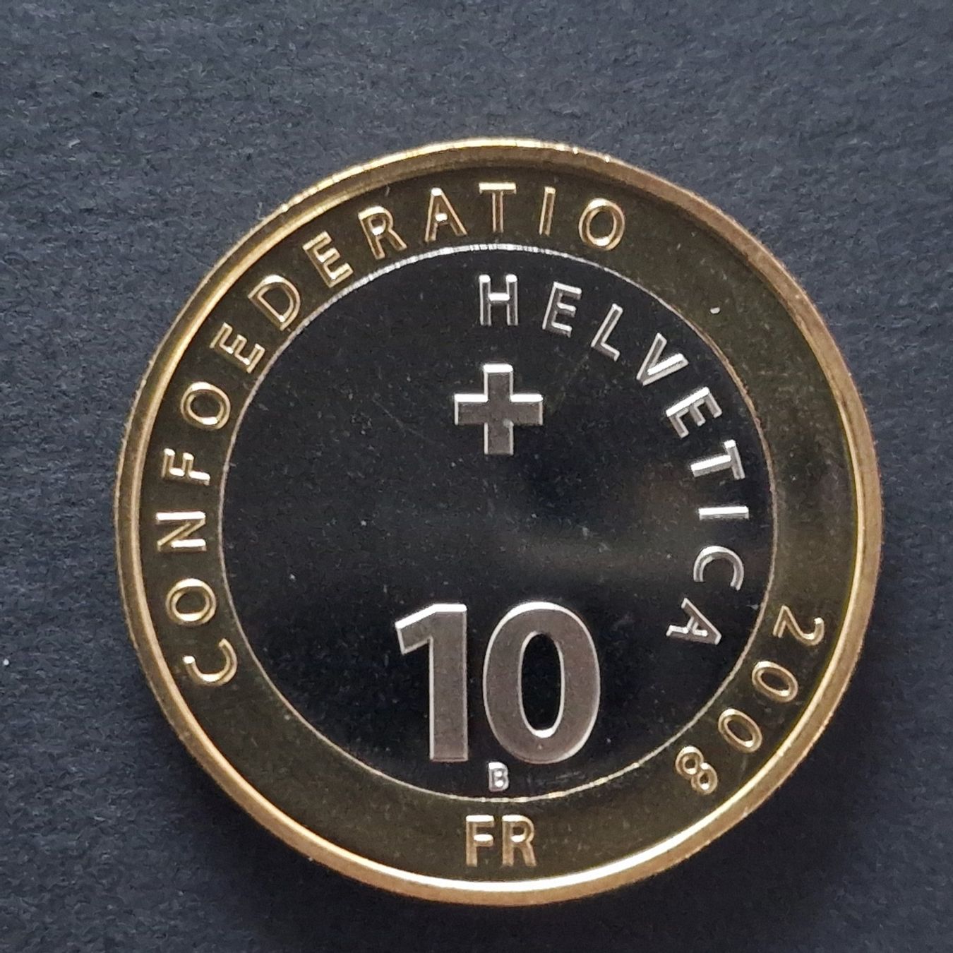 Alle Münzen: CHF 10.- commémorative 2008 – Gebraucht aus Bouveret von psv01 3