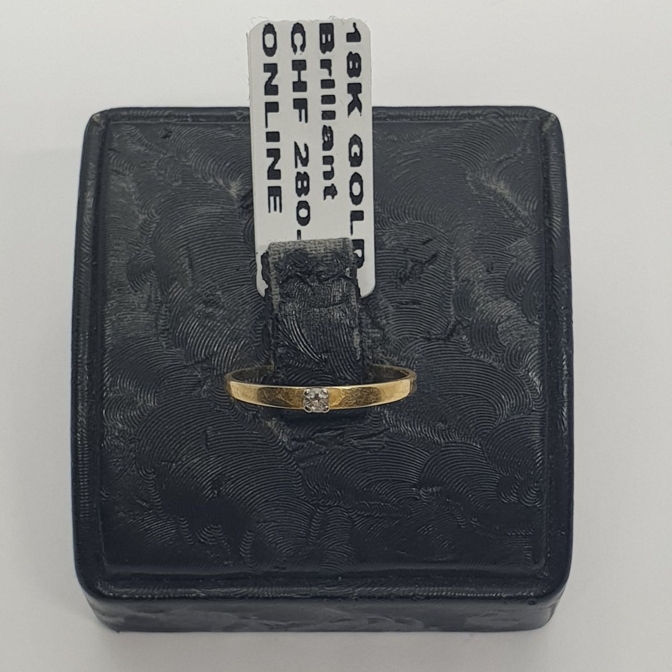 Anelli: Echt 18K Gold - Diamant Ring – Usato da Luzern venduto da Luzern-Goldhaus