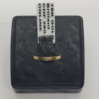 Echt 18K Gold - Diamant Ring