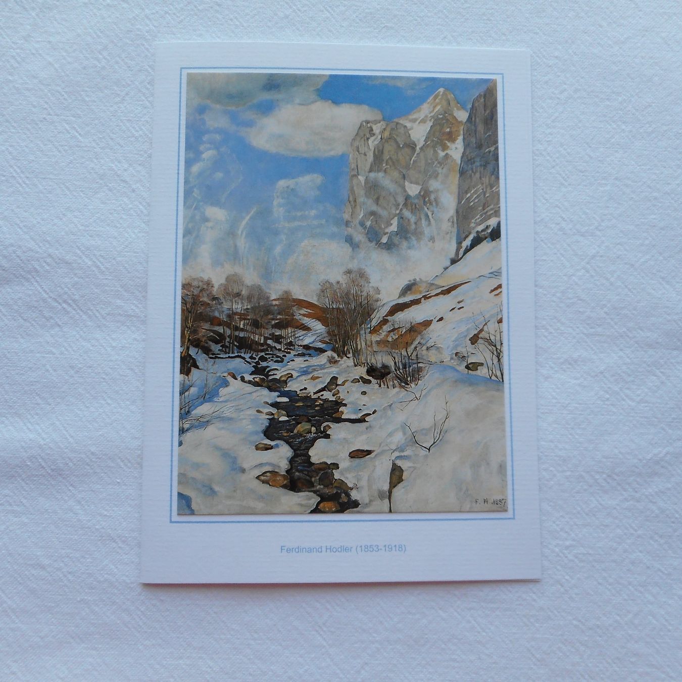 Cartoline postali: Kunstkarte - Ferdinand Hodler – Nuovo e nell'imballaggio originale da Niederlenz venduto da Berghem