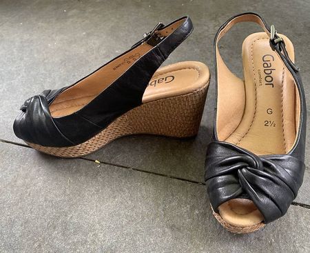 Gabor Sandalette Keilabsatz 36