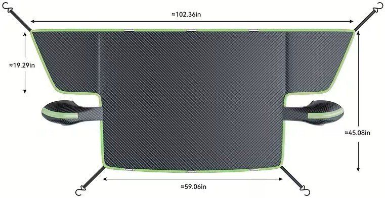Coperture: Windschutzscheibenabdeckung Schutz gegen Eis + Sonne – Nuovo e nell'imballaggio originale da St. Gallen venduto da schnaeppchen-preise 1