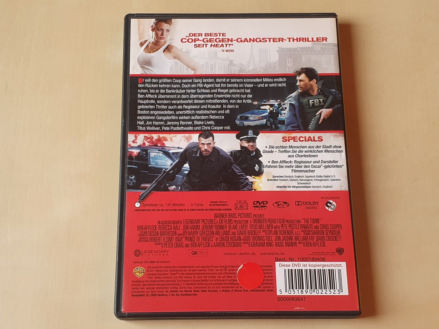 Tous les DVDs: Town – D'occasion à Stansstad par collectorsshop 1