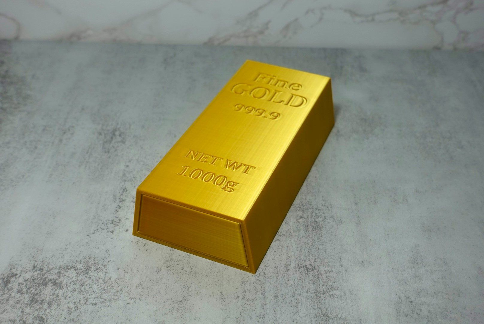 Sonstiges für Haushalt & Wohnen: Goldbarren Schachtel – Neu und originalverpackt aus Dietikon von You_Want_We_Print 1
