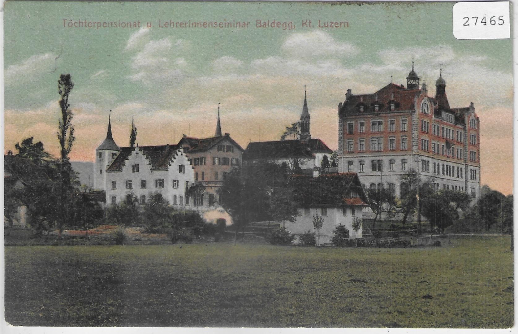 Cartoline postali: Töchterpensionat u. Lehrerseminar – Usato da Ettingen venduto da Kartenplanet