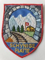Vintage Badge Wappen SCHYNIGE PLATTE ST. GALLER STICKEREI
