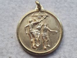 Auszeichnung / Medaille / Antik / Basket Ball / Sport