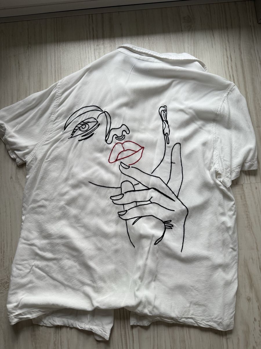 Asos Camicie: ASOS Design Shirt White M good Condition, Cool Design – Usato da La Tour de Peilz venduto da bau_sm8d 3