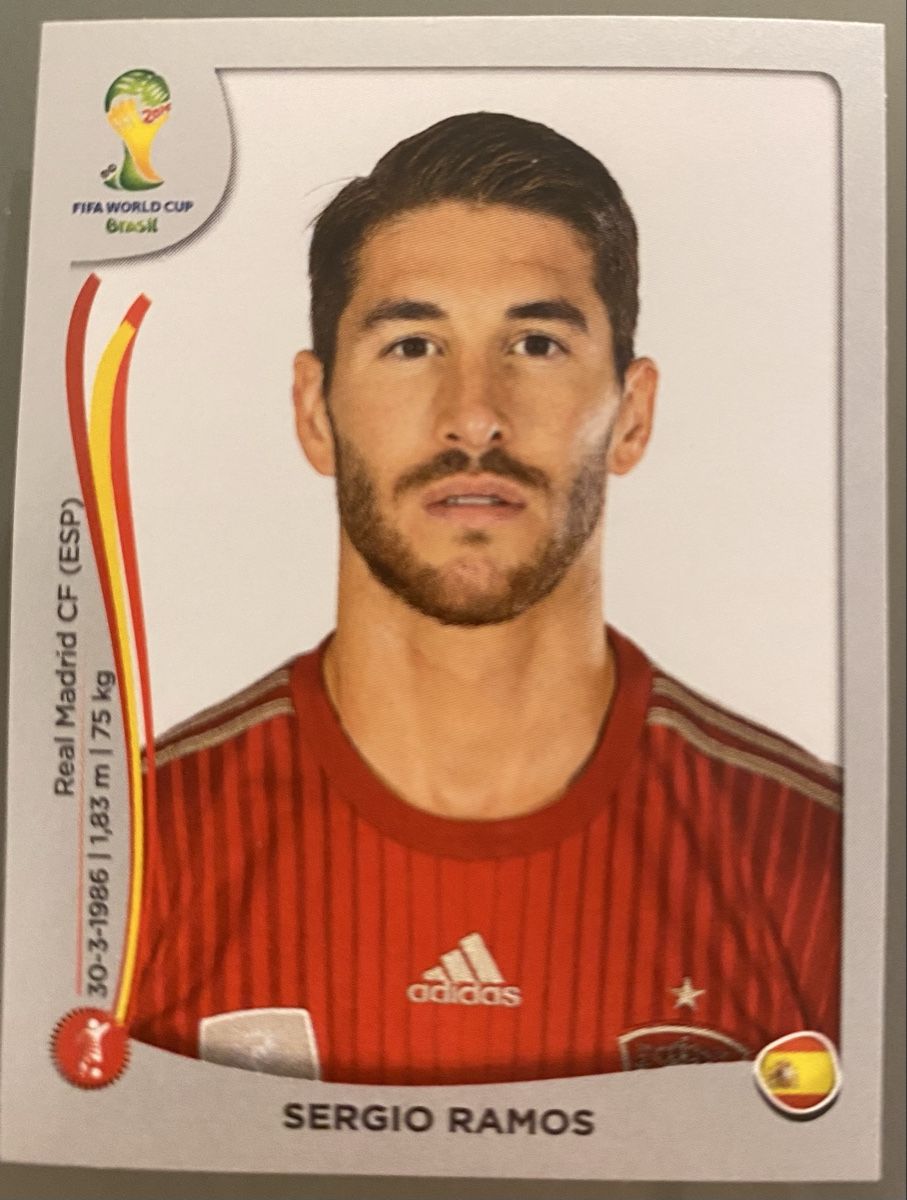 Panini Carte collezionabili: Panini WM 2014 Sergio Ramos – Nuovo (secondo la descrizione) da Zollikofen venduto da Shiraga