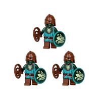 3x idea229 Kraken Warrior Male LEGO (NEU)