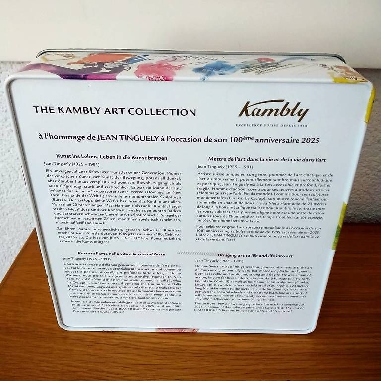 Zuccheriere: Kambly-Box "Tinguely" Art-Collection – Nuovo (secondo la descrizione) da Lupfig venduto da Flowypr6 1