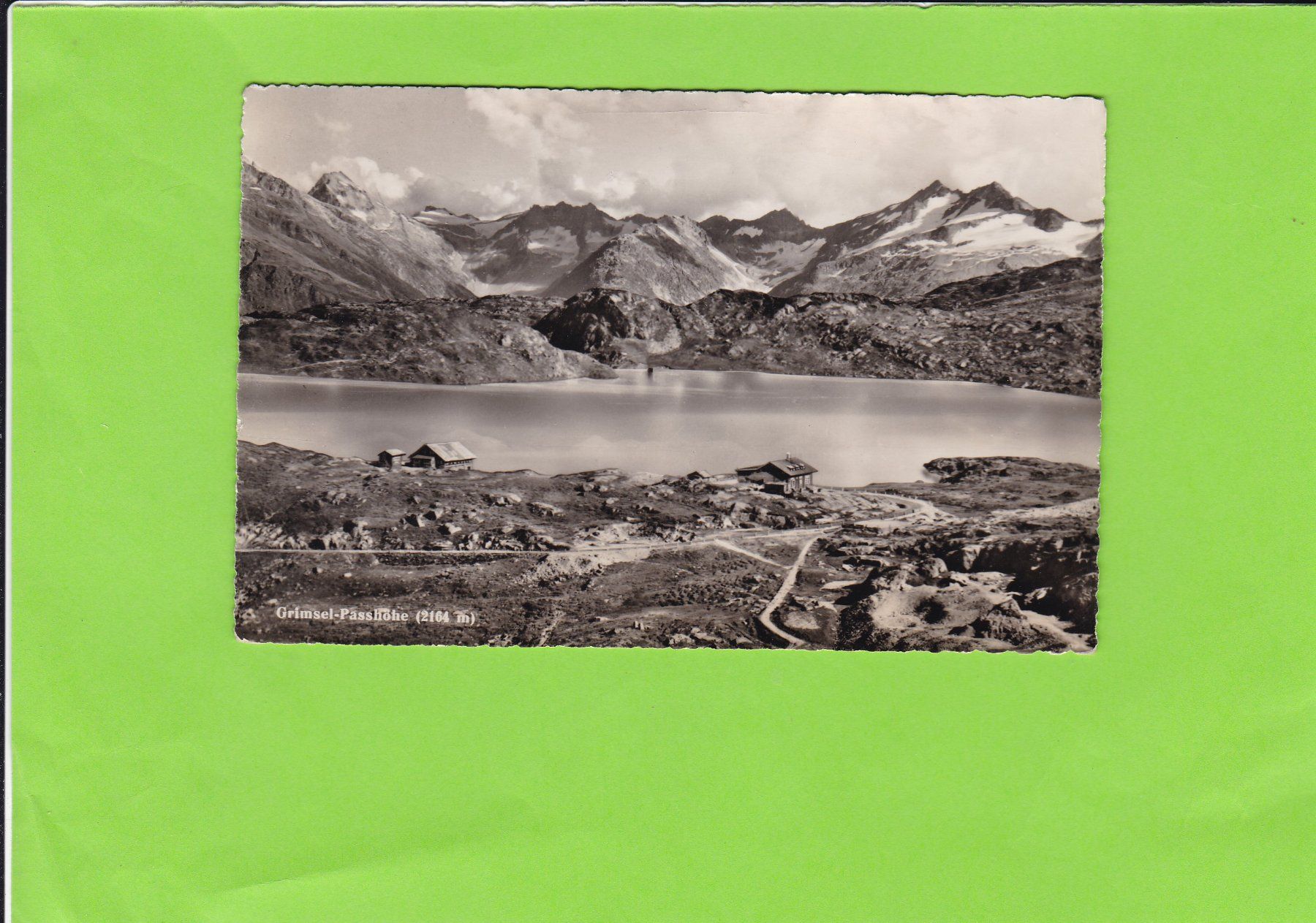 Cartoline postali: Grimsel-Passhöhe – Usato da St. Peterzell venduto da neckertal