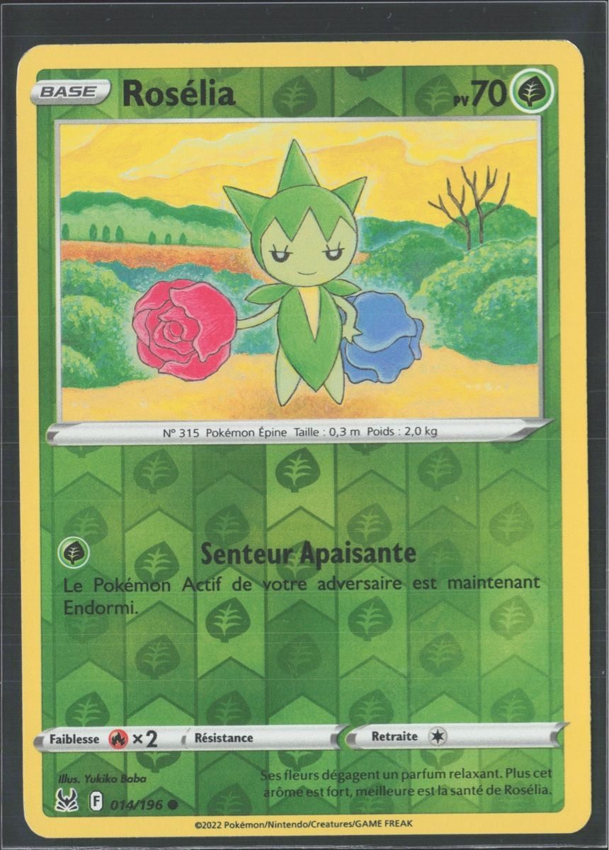 Pokémon Sammelbilder & Trading cards: POKÉMON / Rosélia / Lost Origin / Reverse 🇫🇷 – Gebraucht aus Herzogenbuchsee von TCG-High-Quality