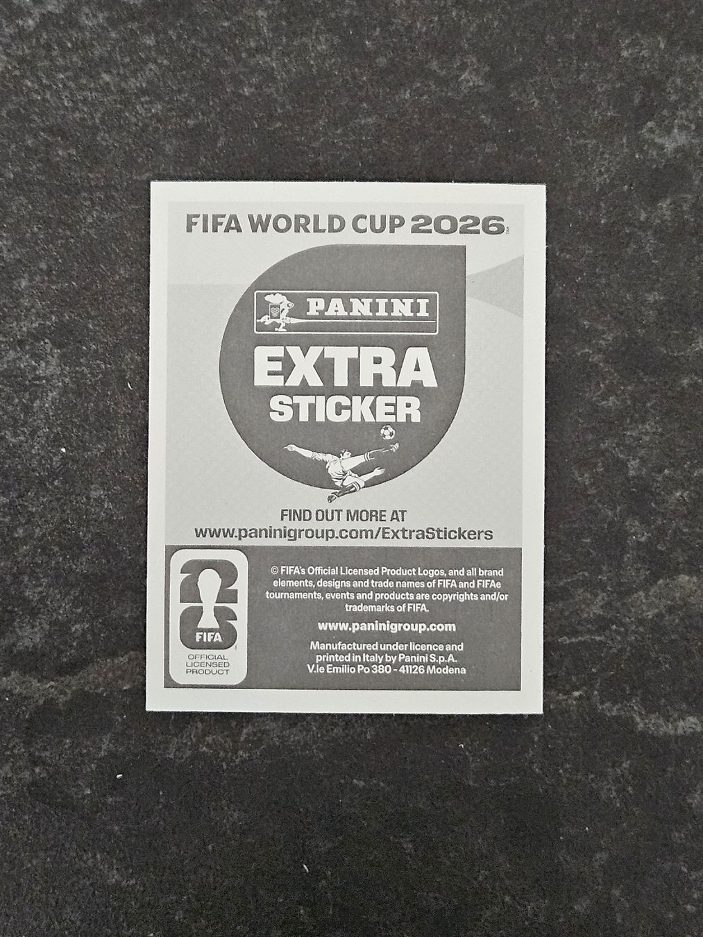 Panini Sammelbilder & Trading cards: Vinicius Junior • EXTRA STICKER SILBER • Panini WM 2026 – Neu und originalverpackt aus Schüpfheim von Tea-Rex 1