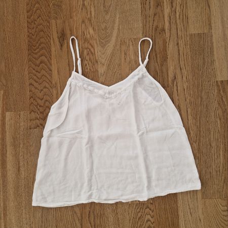 🌞Sommerliches Top, weiss, Even&Odd, Grösse XS/S