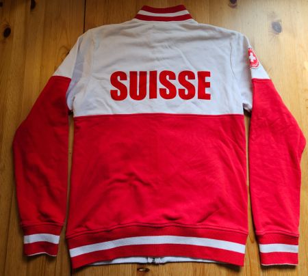 Jacke Schweiz Hi-Pro SDS Gr. M Schweizer Fussball Hockey