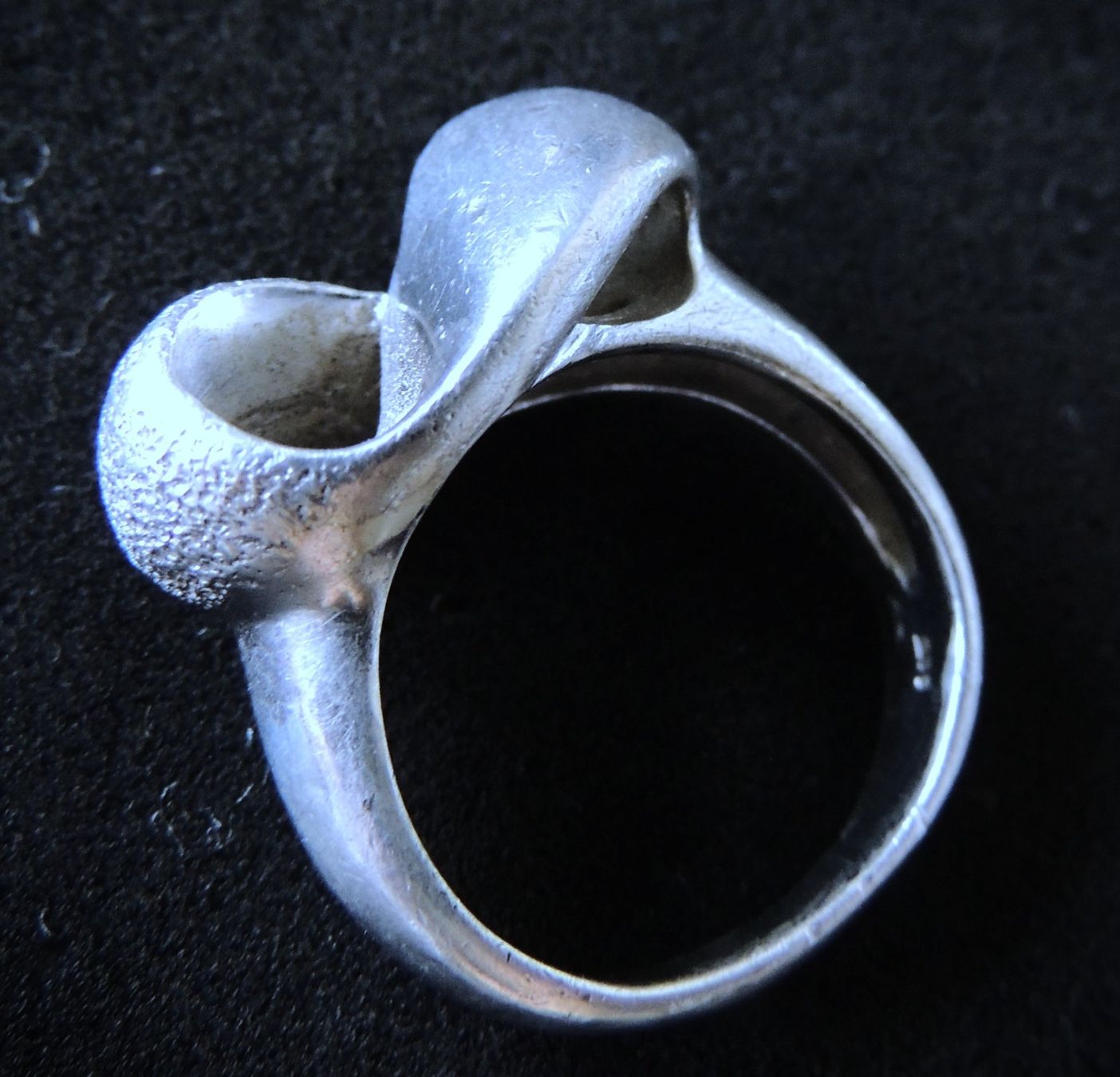 Anelli: Silber 925 Fingerring Gr. 55 – Usato da Waldenburg venduto da schaller707 5