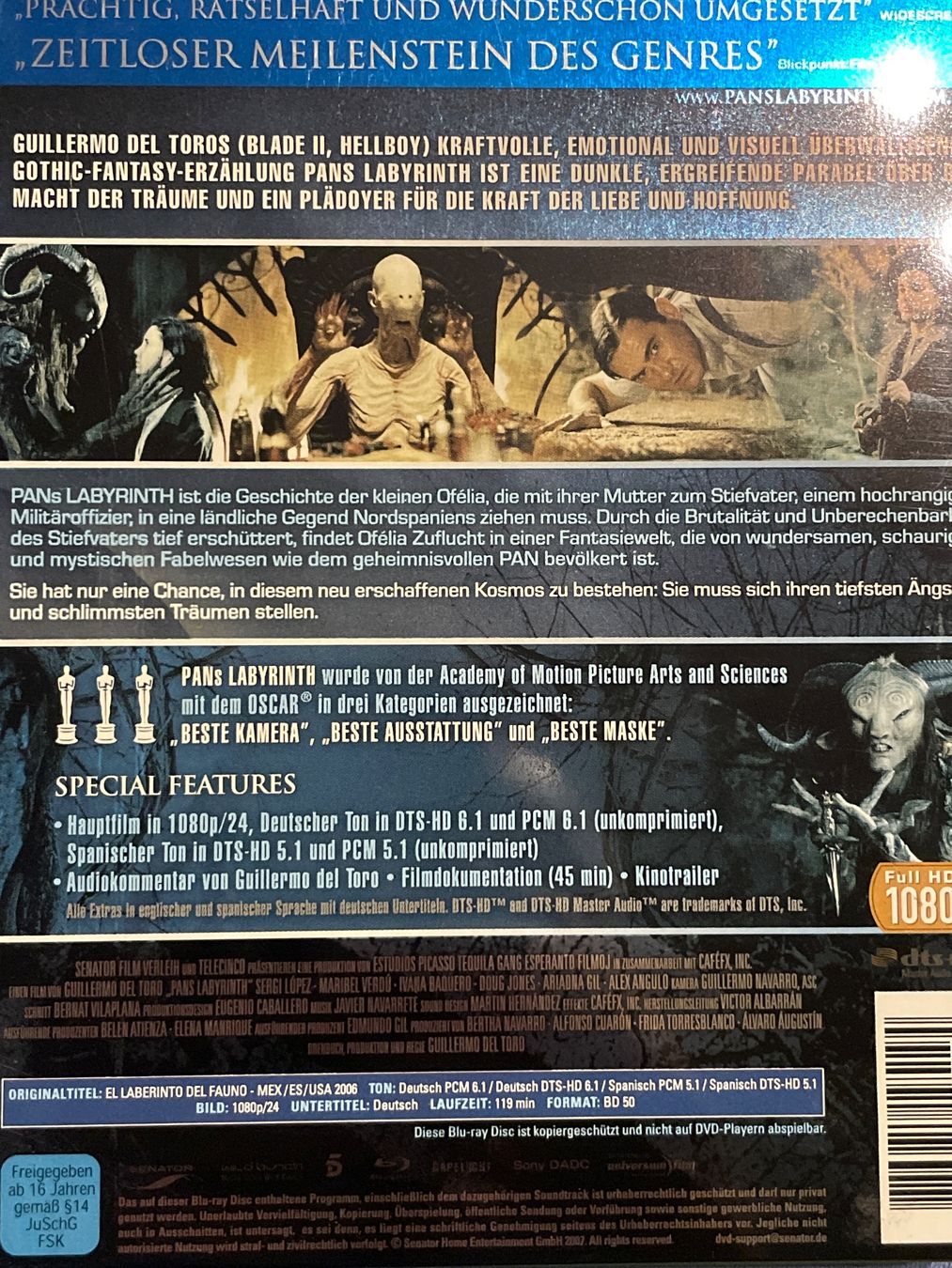 Tutti i DVDs: Pans Labyrinth  (2006) – Usato da Waldenburg venduto da Gonzo8 1