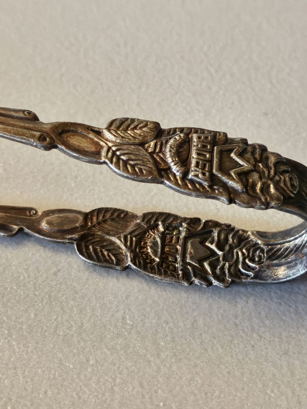 Set di posate: Über 180 Gramm Besteck und Münzen, Silber oder versilbert  – Usato da St. Gallen venduto da Cocos_Ricardo 6